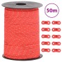Windseil mit reflektierenden Streifen und Spanngurten 50 m 3 mm von , Zeltzubehör - Ref: Foro24-4008119, Preis: 10,93 €, Raba...