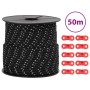 Wind rope with reflective strips and tensioners 50 m 4 mm by , Tent Accessories - Ref: Foro24-4008125, Price: 12,00 €, Discou...
