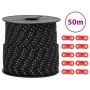 Windschnur mit reflektierenden Streifen und Spanngurten 50 m 4 mm von , Zeltzubehör - Ref: Foro24-4008125, Preis: 13,16 €, Ra...