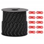 Wind rope with reflective strips and tensioners 50 m 4 mm by , Tent Accessories - Ref: Foro24-4008125, Price: 12,00 €, Discou...