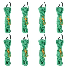 Wind rope with 8 reflective tensioners 4 m long and 4 mm thick. by , Tent Accessories - Ref: Foro24-4008133, Price: 67,17 €, ...