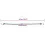 Elastische Schnüre mit reflektierenden Streifen und Haken 25 Stück 88 cm von , Zeltzubehör - Ref: Foro24-4008152, Preis: 40,5...