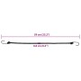 Elastische Bänder mit reflektierenden Streifen und Haken 50 Stück 59 cm. von , Zeltzubehör - Ref: Foro24-4008150, Preis: 59,7...