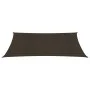 Brown HDPE sail shade 160 g/m² 5x8 m by , Umbrellas - Ref: Foro24-311798, Price: 72,33 €, Discount: %
