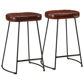 Bar stools 2 units dark brown 41x29x62 cm by , Kitchen stools - Ref: Foro24-358924, Price: 86,36 €, Discount: %