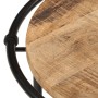 Stapelbare Tische, 3-teilig, aus massivem, grobem Mangoholz. von , Seitentische - Ref: Foro24-358930, Preis: 83,43 €, Rabatt: %