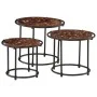 Stackable tables, set of 3, made of solid reclaimed wood. by , Side tables - Ref: Foro24-358932, Price: 82,63 €, Discount: %