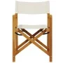 Faltbare Gartenstühle, 4 Stück, Stoff in Creme-Weiß. von , Gartenstühle - Ref: Foro24-3208916, Preis: 249,07 €, Rabatt: %