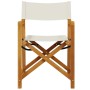 Faltbare Gartenstühle, 4 Stück, Stoff in Creme-Weiß. von , Gartenstühle - Ref: Foro24-3208916, Preis: 318,96 €, Rabatt: %