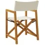 Faltbare Gartenstühle, 4 Stück, Stoff in Creme-Weiß. von , Gartenstühle - Ref: Foro24-3208916, Preis: 249,07 €, Rabatt: %