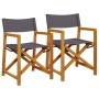 Esszimmerstühle, 2 Stück, dunkelgraues Gewebe. von , Gartenstühle - Ref: Foro24-365838, Preis: 110,76 €, Rabatt: %