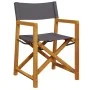 Dining chairs 2 units dark gray fabric by , Garden chairs - Ref: Foro24-365838, Price: 109,07 €, Discount: %