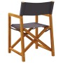 Esszimmerstühle, 2 Stück, dunkelgraues Gewebe. von , Gartenstühle - Ref: Foro24-365838, Preis: 110,76 €, Rabatt: %