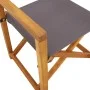 Dining chairs 2 units dark gray fabric by , Garden chairs - Ref: Foro24-365838, Price: 109,07 €, Discount: %