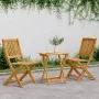 Faltbares Gartenspeiseset, 3-teilig, Massivholz Akazie. von , Gartensets - Ref: Foro24-3206331, Preis: 152,44 €, Rabatt: %