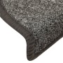 Stair tread mats 15 pcs dark gray 56x17x3 cm by vidaXL, Stair mats - Ref: Foro24-322368, Price: 55,08 €, Discount: %