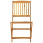 Set de comedor de jardín plegable 3 pzas madera maciza acacia de , Conjuntos de jardín - Ref: Foro24-3206333, Precio: 210,07 €
