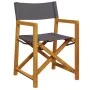 Faltbare Gartenstühle, 8 Stück, dunkelgraues Gewebe. von , Gartenstühle - Ref: Foro24-3208921, Preis: 418,22 €, Rabatt: %