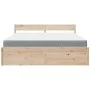 Bett mit Schubladen und Massivholz-Pinienmatratze 180x200 cm. von , Betten und Lattenroste - Ref: Foro24-3281889, Preis: 546,...