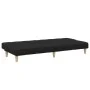 2-seater sofa bed with black fabric ottoman by , Sofas - Ref: Foro24-3258140, Price: 293,64 €, Discount: %