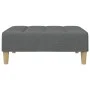 Two-seater sofa bed with dark gray fabric ottoman by , Sofas - Ref: Foro24-3258142, Price: 347,04 €, Discount: %
