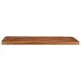 Rechteckiger Tisch aus massivem recyceltem Holz, 100x80x2,5 cm. von , Tischplatten - Ref: Foro24-371081, Preis: 97,72 €, Raba...
