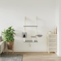 Light gray wall-mounted scratching post for cats, 153 cm by , Cat furniture - Ref: Foro24-172405, Price: 77,38 €, Discount: %