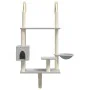 Kratzbaum für Katzen an der Wand in Hellgrau 153 cm von , Katzenmöbel - Ref: Foro24-172405, Preis: 66,94 €, Rabatt: %