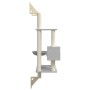 Kratzbaum für Katzen an der Wand in Hellgrau 153 cm von , Katzenmöbel - Ref: Foro24-172405, Preis: 77,38 €, Rabatt: %