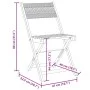 Reclining garden chairs 4 pcs solid acacia wood gray by , Garden chairs - Ref: Foro24-3214604, Price: 178,31 €, Discount: %