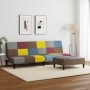 2-seater sofa bed with Patchwork fabric ottoman by , Sofas - Ref: Foro24-3258121, Price: 312,74 €, Discount: %