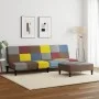 2-seater sofa bed with Patchwork fabric ottoman by , Sofas - Ref: Foro24-3258121, Price: 307,62 €, Discount: %