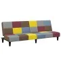 2-seater sofa bed with Patchwork fabric ottoman by , Sofas - Ref: Foro24-3258121, Price: 307,62 €, Discount: %