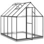 Gewächshaus mit anthrazitfarbenem Aluminiumrahmen, 224x169x202 cm. von , Gewächshäuser - Ref: Foro24-3266325, Preis: 518,51 €...