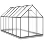 Invernadero con marco base aluminio antracita 334x169x202 cm de , Invernaderos - Ref: Foro24-3266331, Precio: 631,98 €, Descu...