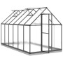 Invernadero con marco base aluminio antracita 334x169x202 cm de , Invernaderos - Ref: Foro24-3266331, Precio: 631,98 €, Descu...