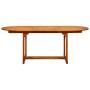 Garten-Essgruppe 7-teilig aus PE-Rattan und Akazienholz in Grau. von , Gartensets - Ref: Foro24-3281719, Preis: 741,02 €, Rab...