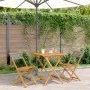 3-piece PE rattan and solid gray wood bistro set by , Garden sets - Ref: Foro24-3281863, Price: 159,87 €, Discount: %