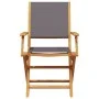 3-piece bistro set in anthracite fabric and solid wood by , Garden sets - Ref: Foro24-3281809, Price: 164,67 €, Discount: %
