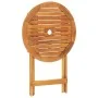 3-piece bistro set, fabric, solid wood, leaf print by , Garden sets - Ref: Foro24-3281752, Price: 133,12 €, Discount: %