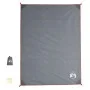 Picnic blanket with grey and orange stakes 205x155 cm by , Camping and hiking - Ref: Foro24-4004202, Price: 14,64 €, Discount: %