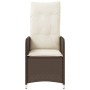 Verstellbare Gartenstühle mit Tisch, 2 Stück, aus braunem PE-Rattan. von , Gartenstühle - Ref: Foro24-365691, Preis: 265,75 €...
