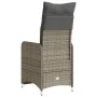 Sillones reclinable jardín y cojines 2 uds ratán sintético gris de , Sillas de jardín - Ref: Foro24-365702, Precio: 307,41 €,...