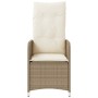 Garten-Liegestühle mit Tisch, 2 Stück, Rattan-Optik in Beige. von , Gartenstühle - Ref: Foro24-365693, Preis: 266,51 €, Rabat...