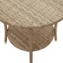 Garten-Liegestühle mit Tisch, 2 Stück, Rattan-Optik in Beige. von , Gartenstühle - Ref: Foro24-365693, Preis: 266,51 €, Rabat...
