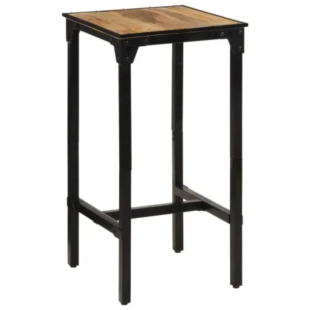 Solid mango wood bar table rough 60x55x107 cm by , Kitchen stools - Ref: Foro24-358939, Price: 155,70 €, Discount: %