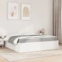 Bed with solid white pine wood mattress 180x200 cm by , Beds and slatted bases - Ref: Foro24-3281926, Price: 466,70 €, Discou...