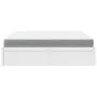 Bed with solid white pine wood mattress 180x200 cm by , Beds and slatted bases - Ref: Foro24-3281926, Price: 466,70 €, Discou...