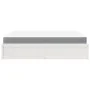 Bed with solid white pine wood mattress 180x200 cm by , Beds and slatted bases - Ref: Foro24-3281926, Price: 466,70 €, Discou...
