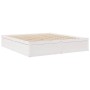 Bed with solid white pine wood mattress 180x200 cm by , Beds and slatted bases - Ref: Foro24-3281926, Price: 473,61 €, Discou...